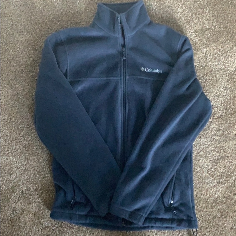 Blue Columbia Fleece Pull-over size small